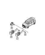 6106116AA - Electrical: Pan Head Screw for Fiat: 500, 500E, 500X | Jeep: Renegade Image