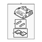 928003X050TX - : Map Lamp Assembly for Hyundai: Elantra Image