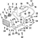 32421718527 - : Pulley for BMW: 850Ci, 850i Image