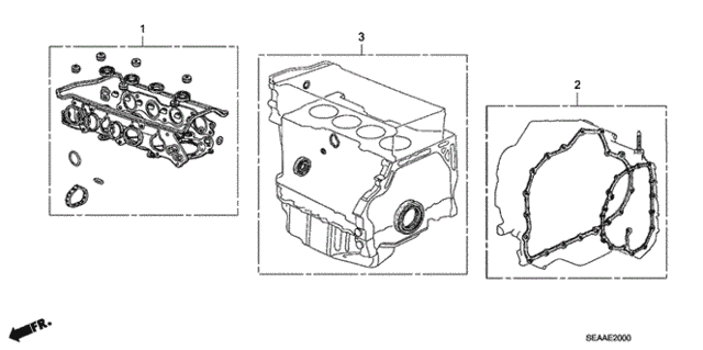 Gasket Kit for 2008 Acura TSX #0