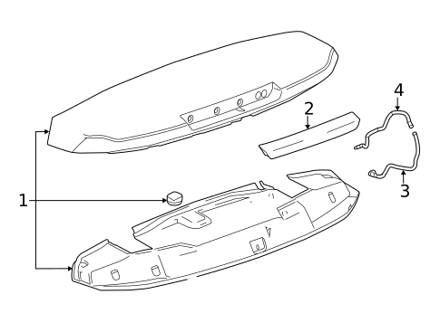Spoiler for 2017 Chevrolet Suburban #0