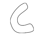 55558952 - Cooling System: By-Pass Hose for Saab Image