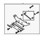 4650085Z01 - Suspension: Suspension Crossmember Assembly for Suzuki Image