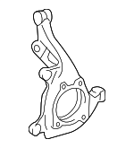 ゆ 43212-12370 Genuine Toyota Knuckle, Steering, LH