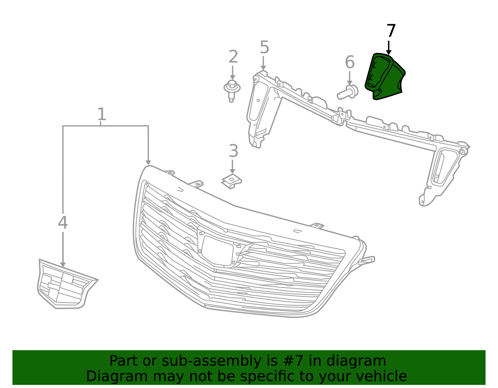 2013-2019 Cadillac ATS Air Cleaner Outlet Front Duct 22739144 ...