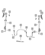 6036773AA - Restraints: Pan Head Screw for Mopar Image