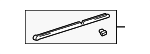 6817348031 - Body: Inner Weather-strip for Lexus: RX330, RX350, RX400h Image
