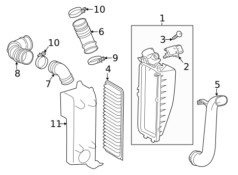 Sensors for 2015 Scion iQ #0