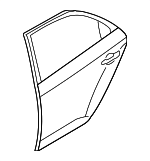 770041M510 - Body: Door Shell for Kia: Forte Image