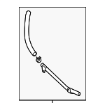 G917006010 - Cooling System: Reservoir Hose for Toyota: Avalon, Camry Image