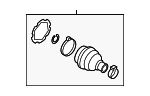 5QM498201 - Suspension: Inner Boot for Volkswagen Image