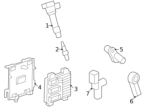 Sensors for 2011 Chevrolet Traverse #0