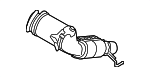 18325A563A4 - : Converter &amp; Pipe for BMW Image