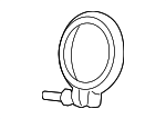 18305A04BD6 - Exhaust: Center Pipe Clamp for BMW Image
