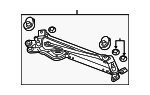 76530T7JH01 - Body: Linkage Assembly for Honda: HR-V Image