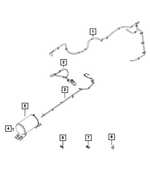 68349608AB - Rear Suspension: Air Line Assembly for Mopar Image