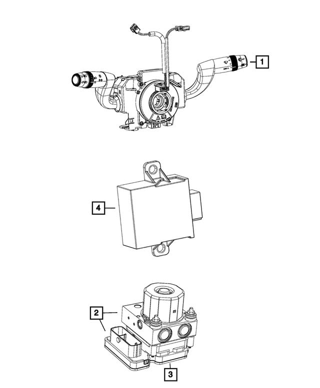 6TB20JXWAB - Electrical: Steering Control Module for Mopar Image