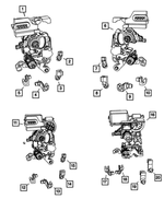 4589277AE - Doors and Related Parts: Front Door Latch for Jeep: Wrangler Image