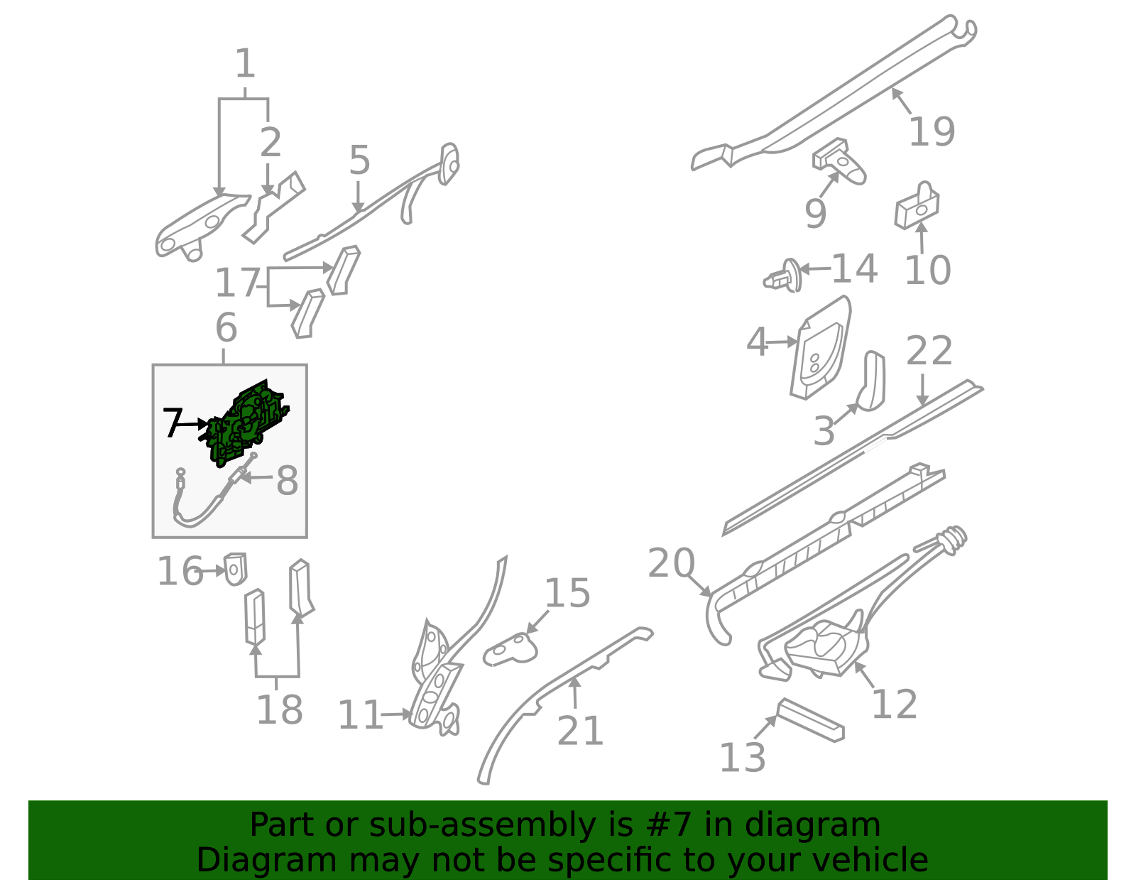 2006-2014 Kia Sedona Actuator 81447-4D500 | OEM Parts Online