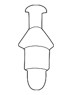 4N0816561 - HVAC: A/C Service Valve Core for Audi Image