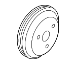 251292GTA0 - Belts &amp; Cooling: Engine Water Pump Pulley for Kia Image