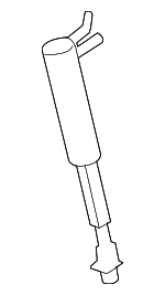 LR039802 - : 2008-2015 Land Rover LR2 - Support Strut for Land Rover: LR2 Image