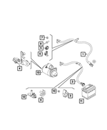 68202372AA - : Rivet for Mopar Image