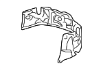 2116820028 - Body: Insulation for Mercedes-Benz Image