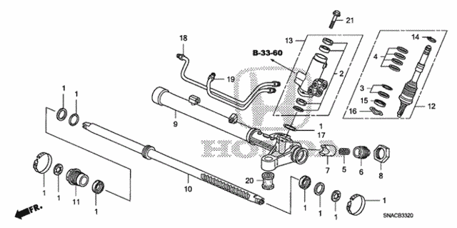 P.S. Gear Box Components (Hps) for 2010 Honda Civic #0