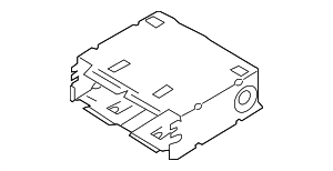 99764535100 - Body: DVD Player Bracket for Porsche Image