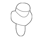 GD7A50EA1 - Body: Bumper Cover Fastener for Mazda: 2, 3, 5, 6, CX-3, CX-30, CX-5, CX-50, CX-7, CX-70, CX-9, CX-90, Millenia, MPV, MX-30 EV, MX-5 Miata, Protege, Protege5, RX-8 Image