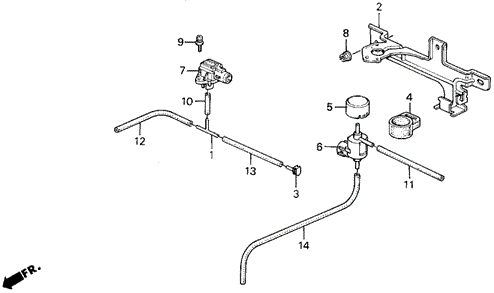 Control Device for 1993 Honda Prelude #0