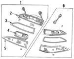 F2JY13200A - Electrical: Park Lamp Assembly for Ford Image