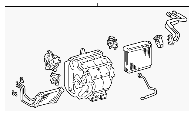 2002-2006 Lexus AC & Heater Assembly 87050-33573 | OEM Parts