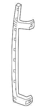 8A8Z7425796A - Body: Front Retainer for Ford: Flex Image