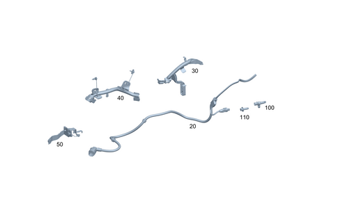 Rear Axle Wiring for 2025 Mercedes-Benz EQB 300 #0
