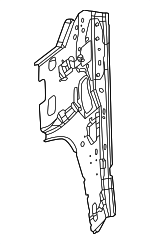 68444191AA - Body: Side Plate for Jeep: Grand Wagoneer, Grand Wagoneer L, Wagoneer, Wagoneer L Image
