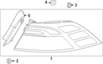3355230AA01 - : Finish Panel for Honda: Accord Image