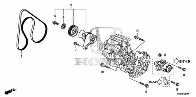 Tensioner for 2012 Honda Civic #0
