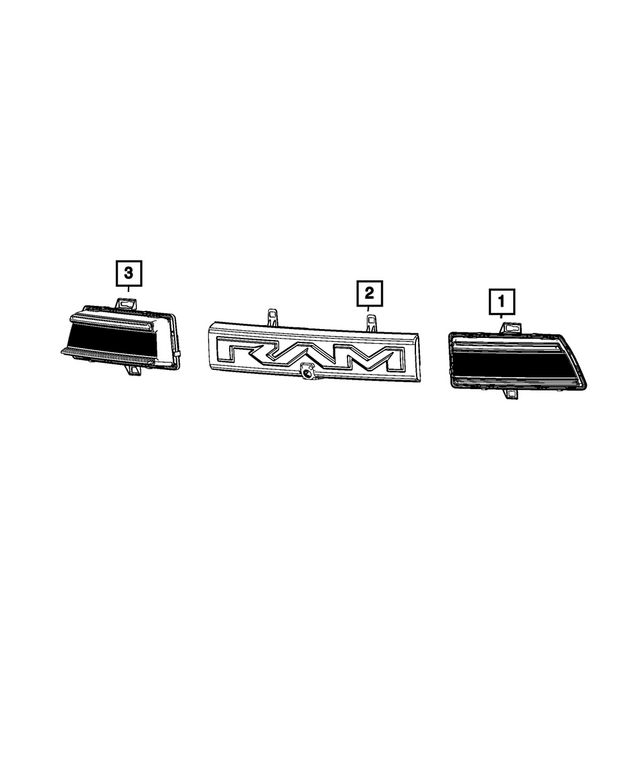 68726116AB - Electrical: Emblem for Mopar Image