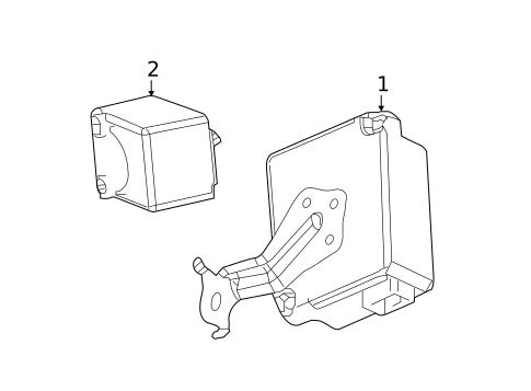 Keyless Entry Components for 2021 Toyota C-HR #1