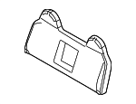 8C3Z2864416AB - Body: Seat Back Cover for Ford: F-250 Super Duty, F-350 Super Duty, F-450 Super Duty Image