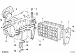 13712345011 - : Air Cleaner Housing Bottom for BMW-Motorrad Image