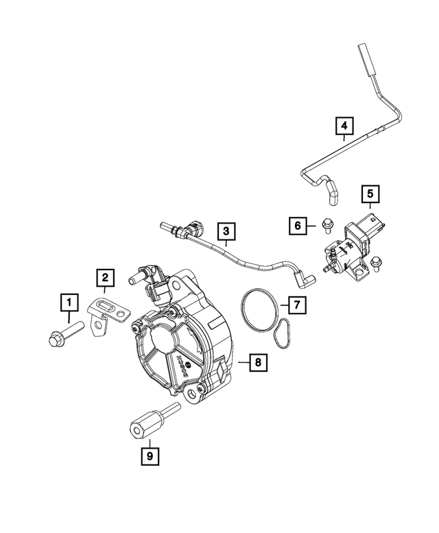 68029482AA - Emission Controls: Bolt for Mopar Image