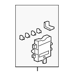 38210SJAA01 - Electrical: Fuse Box for Acura: RL Image