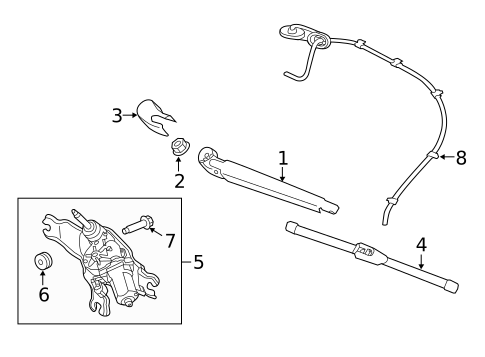 Wipers for 2016 Kia Forte5 #1