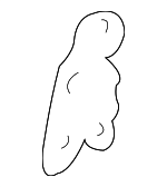 15932615 - Body: Upper Hinge for Cadillac: CTS, SRX Image