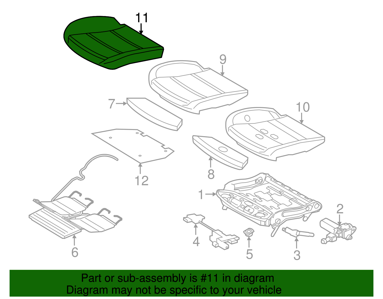 Cushion Cover - BMW (52-10-7-231-101)