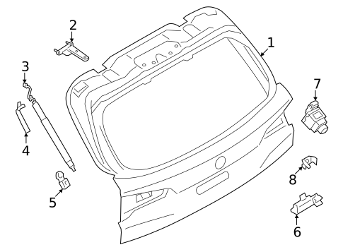 Gate & Hardware for 2025 BMW 330i #0
