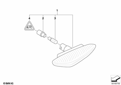 Turn Signals Front / Side for 2008 BMW 528i #0